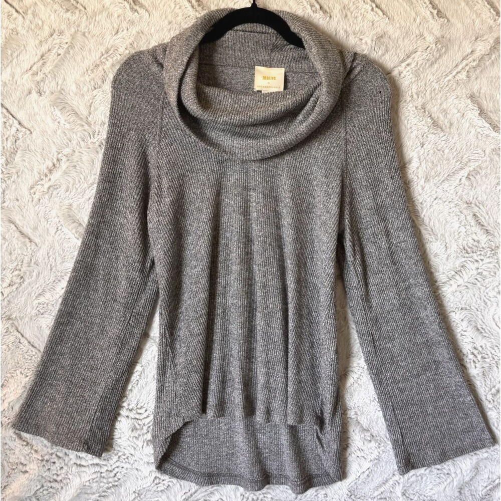 Anthropologie Maeve‎ Sweater Size Small Cowl Neck Bell Sleeve